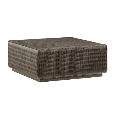 Cypress Point Seawatch Woven Cocktail Table