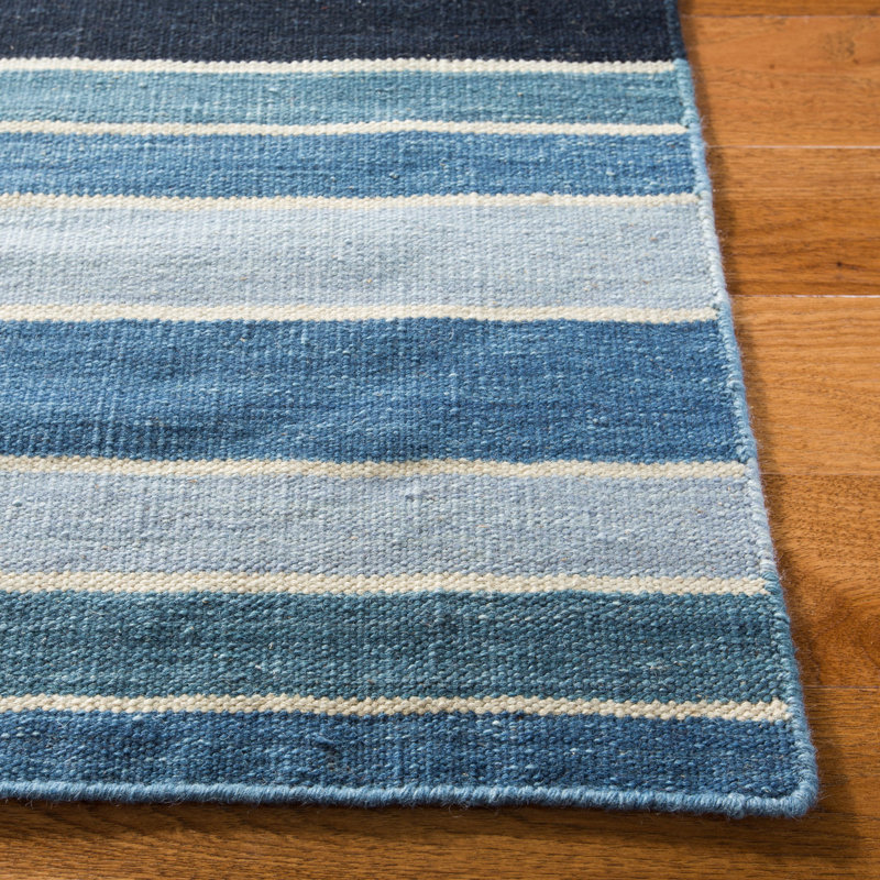 Ralph Lauren Barragan Stripe Wool Striped Rug, Rectangle 10' x 14'