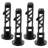 4Pcs Outdoor Trash Can Latches Wheeled Trash Can Latches Lid Garbage Bin Locking Pin