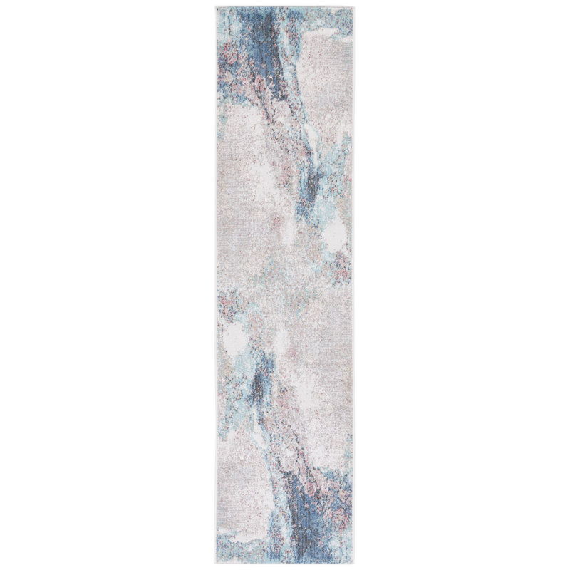 Styreman 500 Performance Abstract Rug, Runner 2'2" x 9'