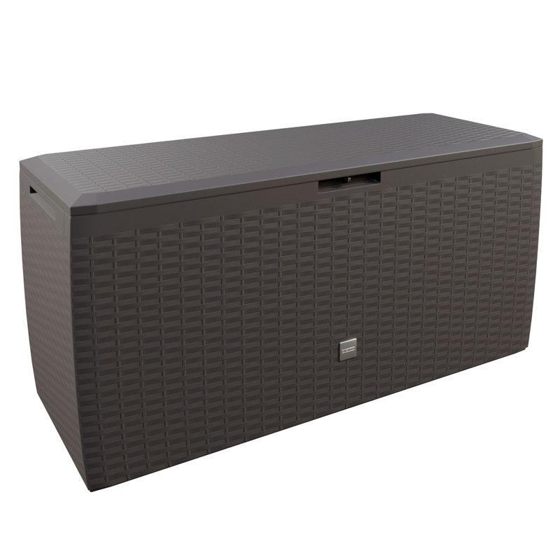 290 L Storage Box Rato Plus Made of Plastic, Brown