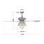Sharan 132cm Ceiling Fan with Light Kit