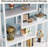 Tall Geometric Bookcase
