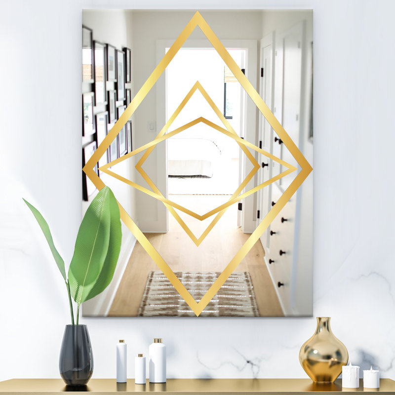 Capital Essential Modern Glam Accent Mirror, 39.4" H x 29.5" W