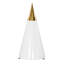 Christmas Tree, Cona, White And Gold Leaf