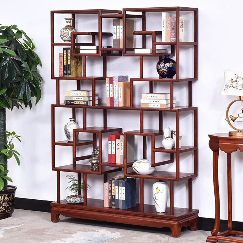 New Chinese Minimalist Style Bookcase