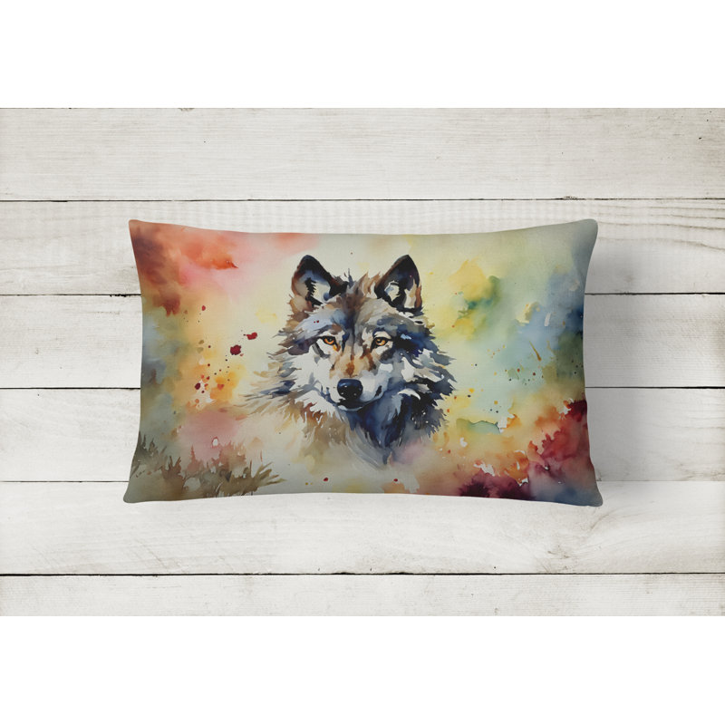 Wolves Wolf  Throw Pillow