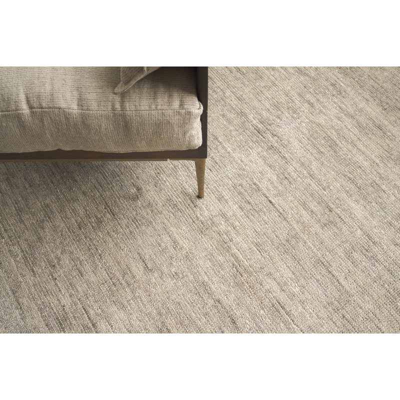 Catalina Hand-Loomed Synthetic Gray Area Rug, Rectangle 12' x 15'