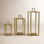 3-Piece Metal Lantern Holder Set