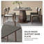 Table de salle à manger 51,18 po Modern-1590783767