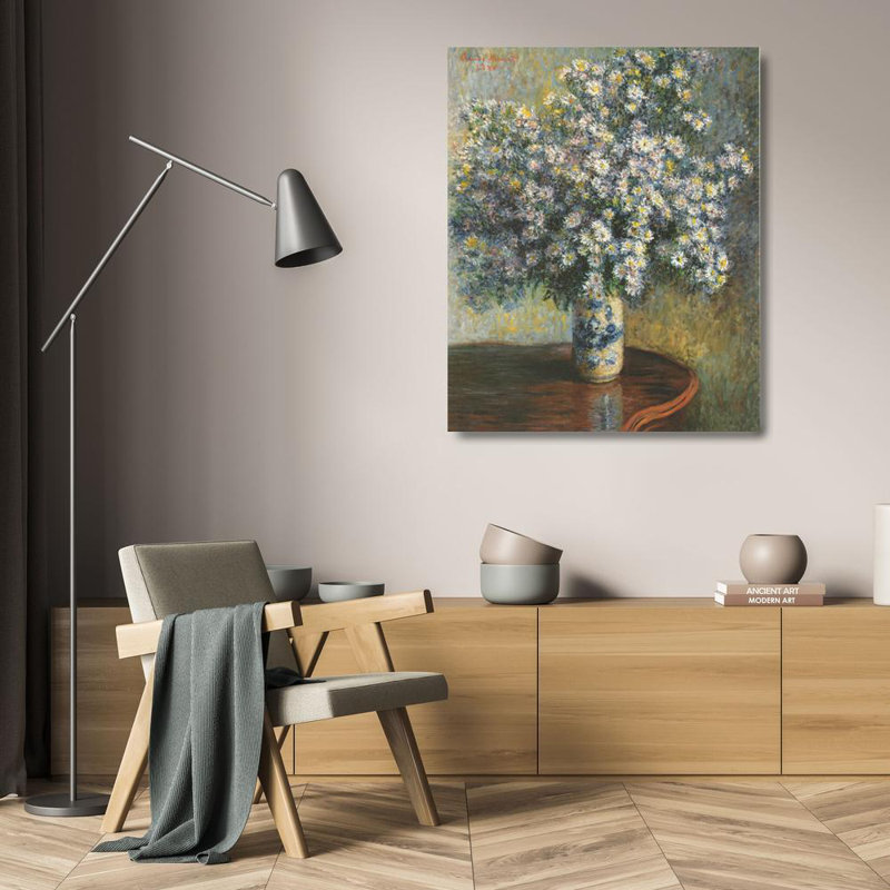 Asters, 1880, H 24 po x l 19 po