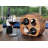 Solid Wood Tabletop Wine Bottle Rack in Natural