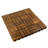 10 PC Acacia Wood Floor Tiles - Snap On Installation  High-Quality Indoor And Outdoor Laying Suitable For Terraces  Decks  And Pool Edges-116279344