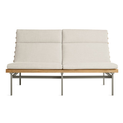 Perch 59" Teak Patio Loveseat