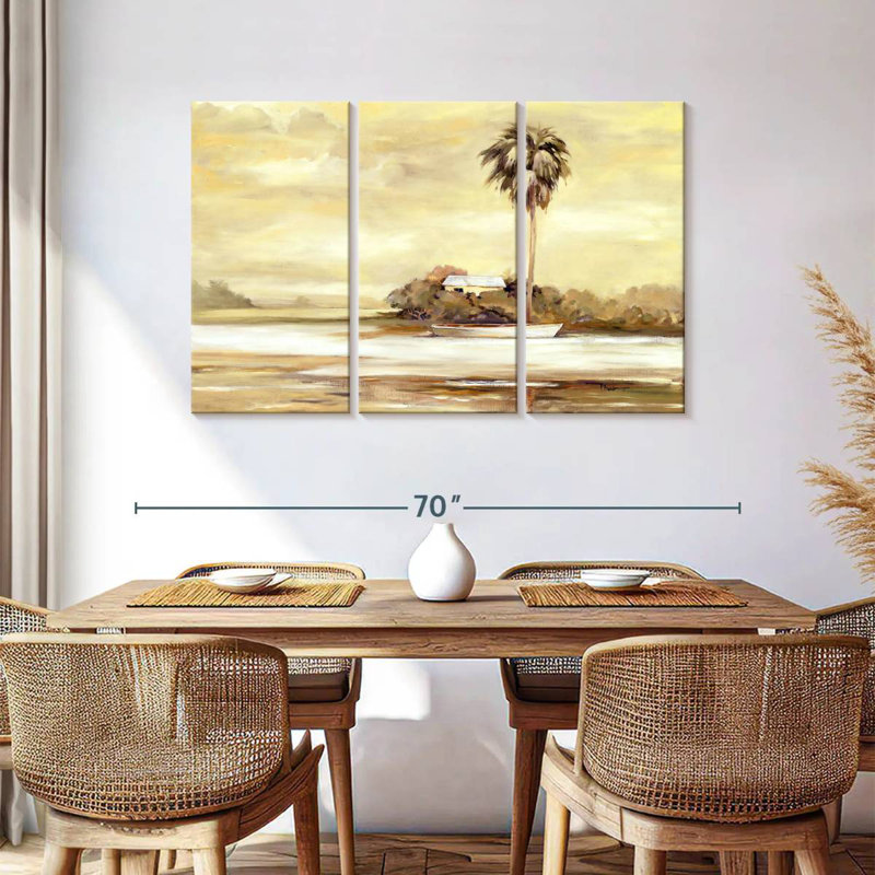 Gillard Sepia Island, 36" H x 57" W