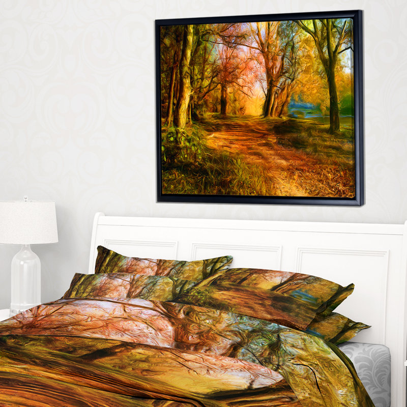 «Beauty of Nature», reproduction de peinture à l'huile sur toile tendue, H 30 po x l 40 po x P 1,5 po