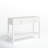 Elin 44" Console Table, White