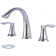 Widespread 2-handle Bathroom Faucet with Drain Assembly