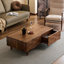 Table de bout en noyer noir