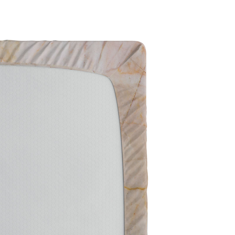 Microfiber Abstract Fitted Sheet, Twin XL Fitted Sheet