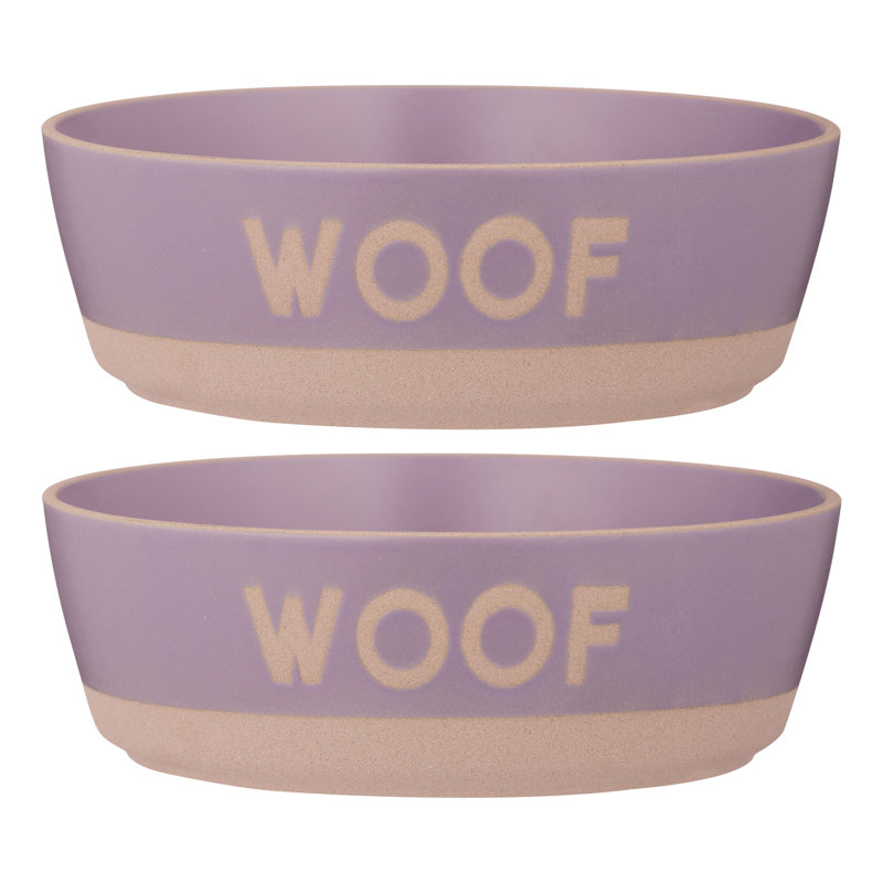 Mason Cash Woof Bowls, Lilac, 550ml, 6.7cm