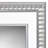 Silver Picture Frame With Decorative Inner Mat Accent - Shatter Resistant Glass And Easel Stand-109519296