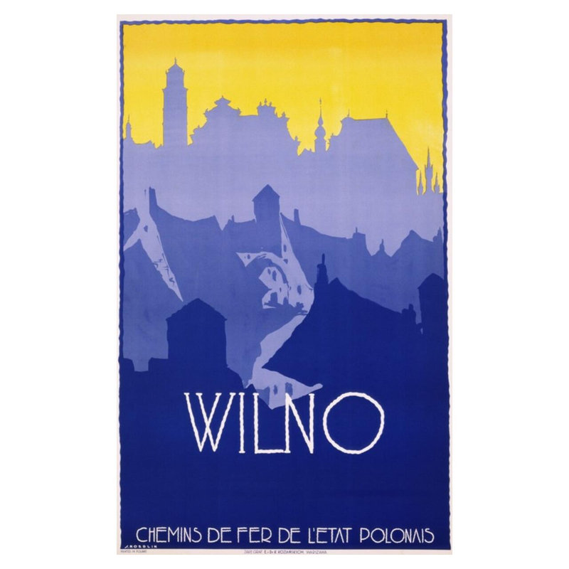 «Wilno» par Stefan Norblin, impression giclée, H 40 po x l 32 po