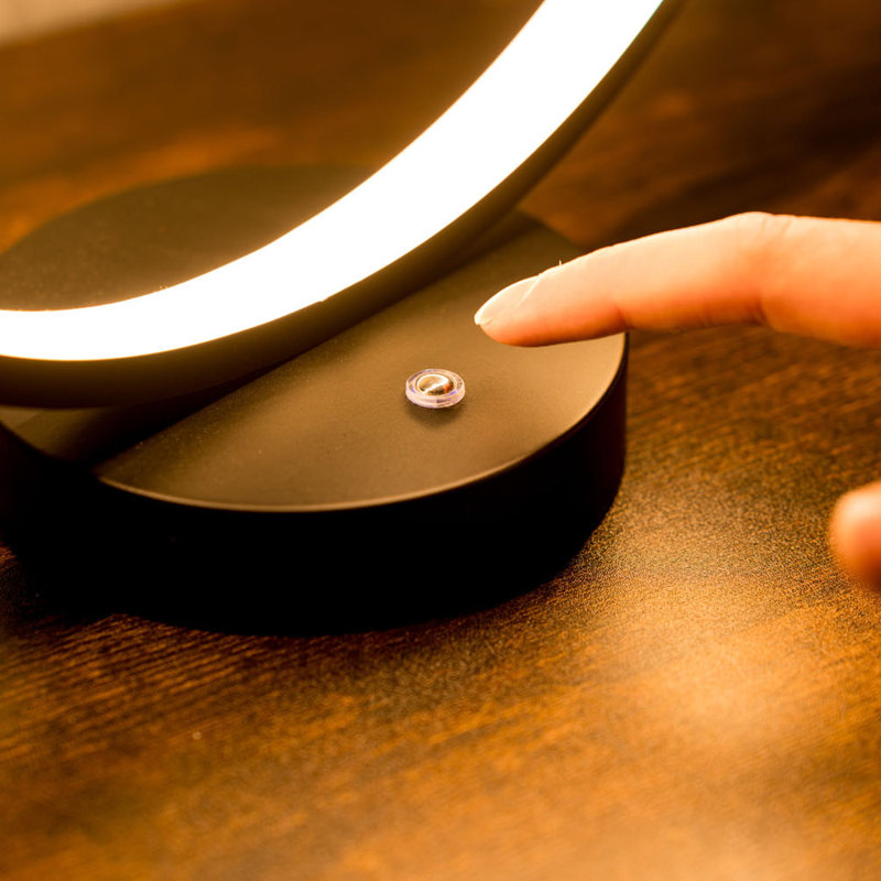 Infinity Integrated Hoop Desk Lamp