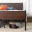 Structure de lit plateforme en rayonne de bambou et métal 35 pouces Zinus Tucker-635518341