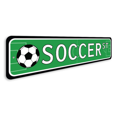 Panneau de soccer en aluminium