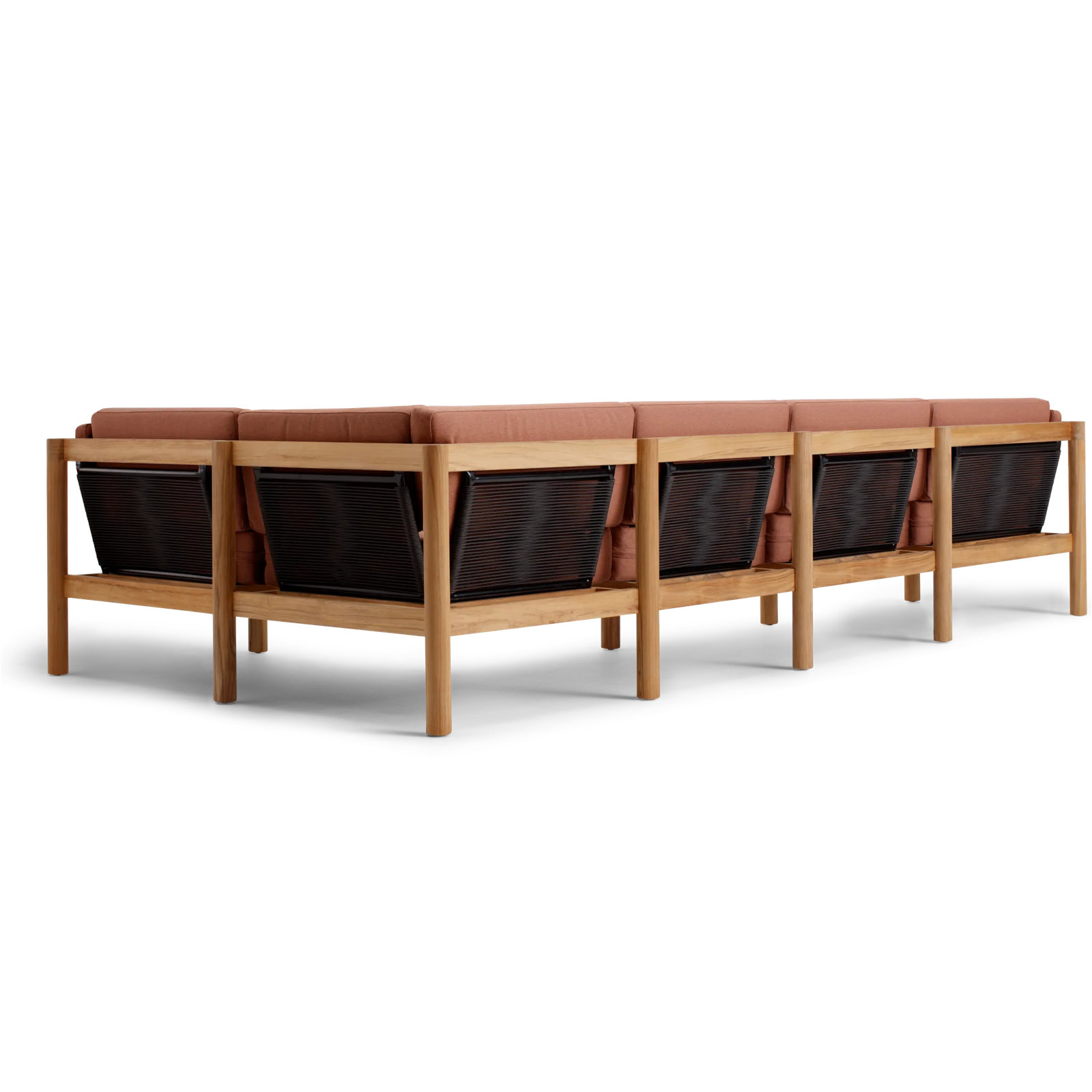 Haven 116" Sunbrella® Patio Sectional, Sunbrella Rust