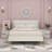 Eriksay Low Profile Upholstered Platform Bed with Wingback Headboard-1659977898-1683457355