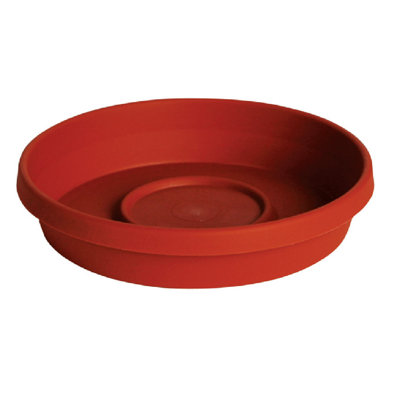 Traditional Plastic Indoor/Outdoor Saucer Tray