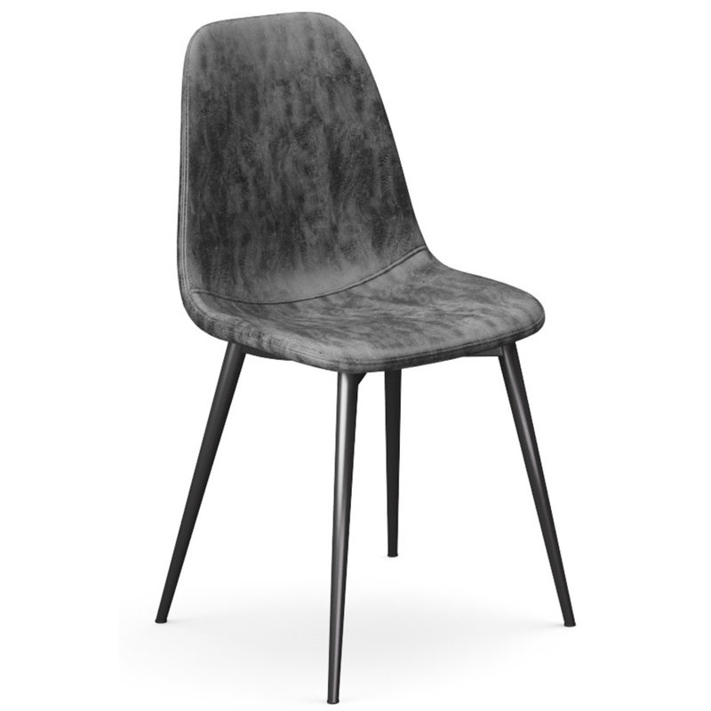 35.06cm H Metal Accent, Black