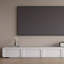 Meuble télé en bois massif au design minimaliste-105491295