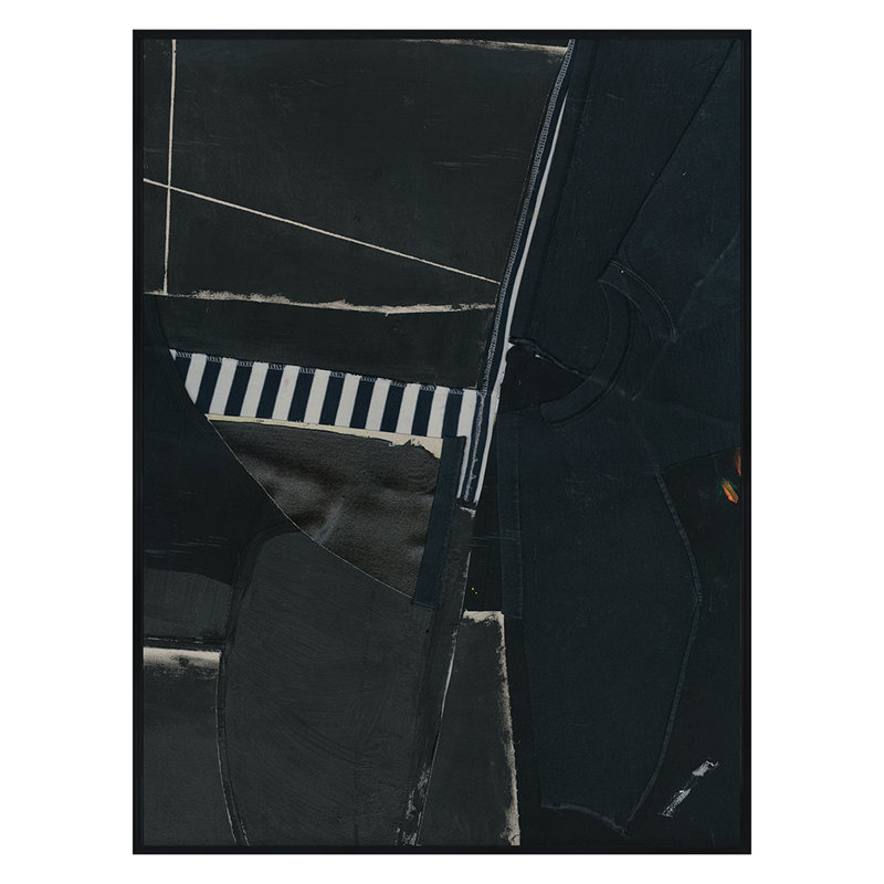 Black Velvet Print by Ngo, PC, Black Framed, 40" H x 30" W