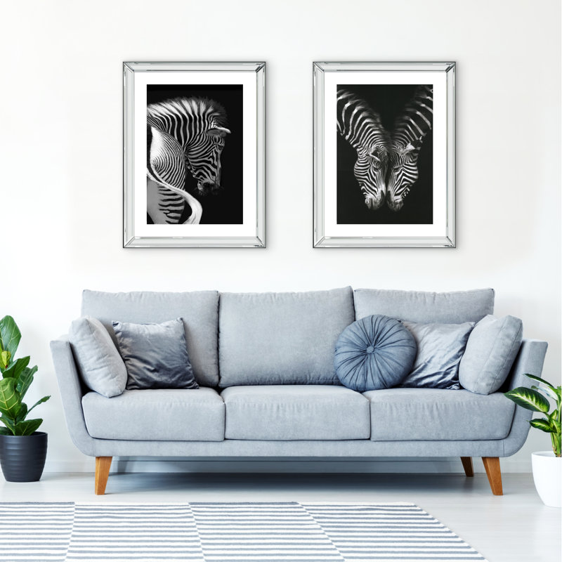 Zebra - Print on Wood