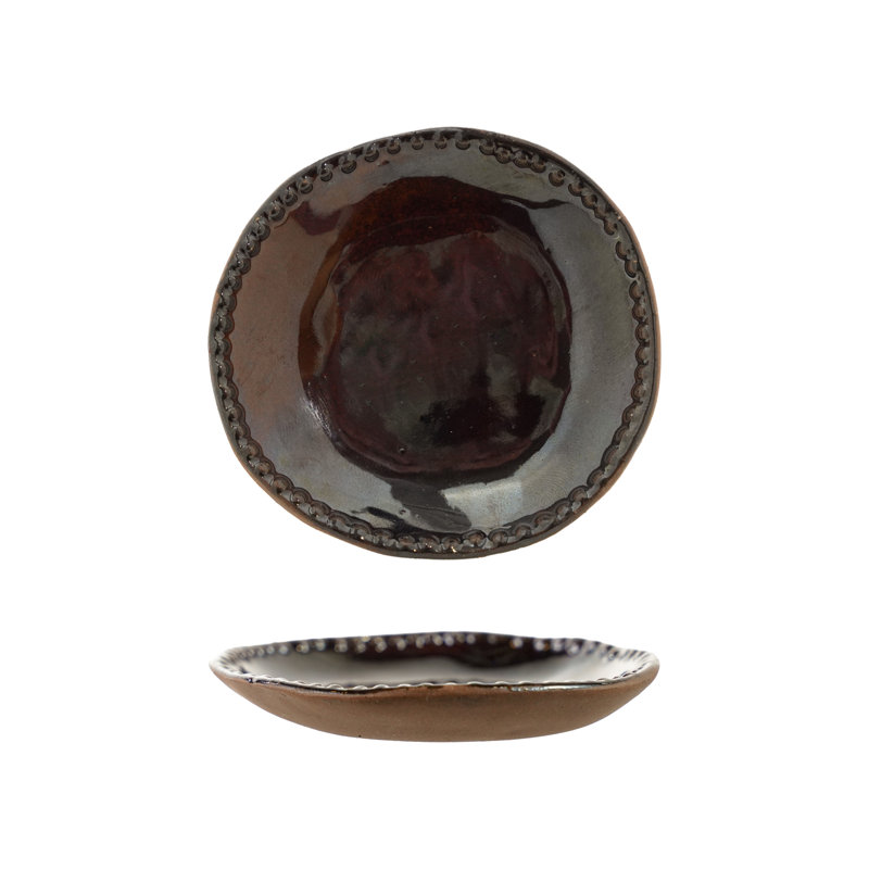 Sienna Reactive Glaze Stoneware Trinket Dish