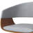 Lowell Adjustable Swivel Upholstered Mid-Century Modern Bar Stool with Ergonomic Curved Seat-929160871
