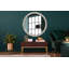 Huldar Glass Flat Wall Mirror