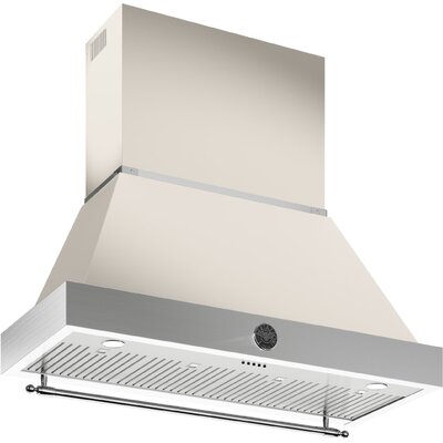 48"" 600 CFM Ducted Wall Mount Range Hood in Ivory with Nightlight -  Bertazzoni, Composite_59C915CB-438E-4660-B908-42F96E6C11E9_1679675879