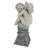 Balancing a Dream Cherub Garden Statue