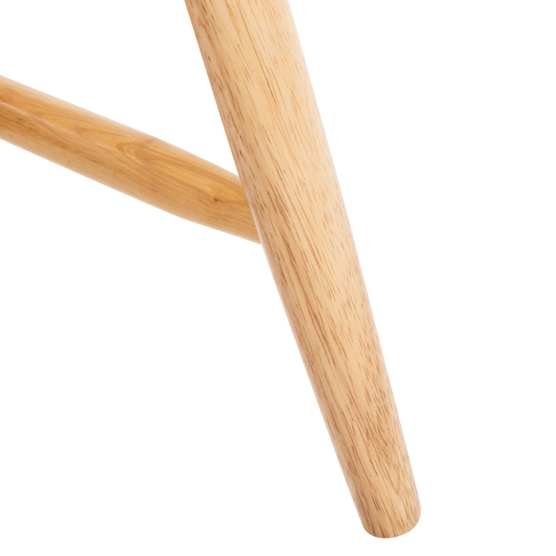 Chaise d'appoint en bois massif Bella Bella, Naturel