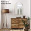 Miroir d'appoint arqué, salon, chambre à coucher, meuble-lavabo, ensemble de 2, 589960-801757545-801757550