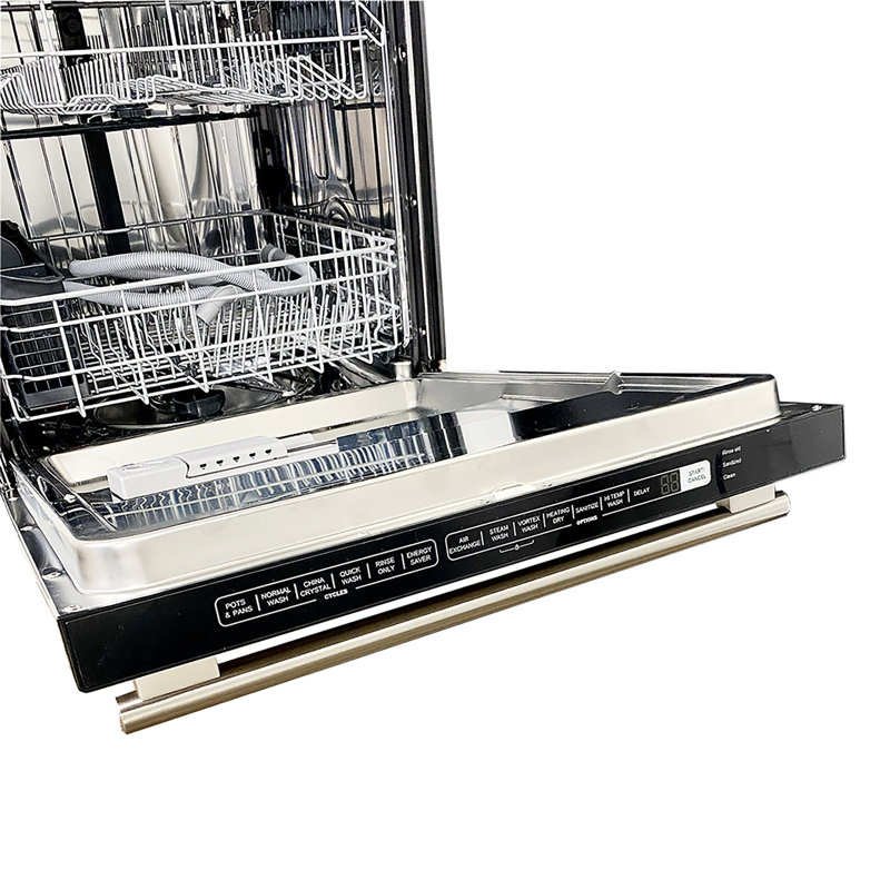 Lave-vaisselle Pozzo encastrable 24 po, 49 dBA