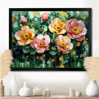 Spring Succulent Bloom In The Arid - Succulent Framed Prints