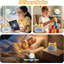Digital Electric Alarm Tabletop Clock Yellow