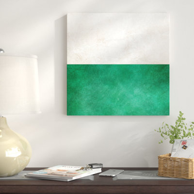 «Pearl And Emerald», impression sur toile