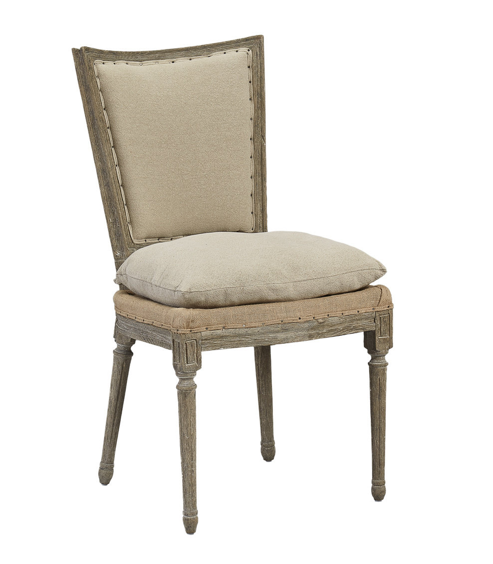 One Allium Way® Solid Wood Side Chair in Brown | Wayfair
