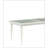 Platinum Finish Dining Table